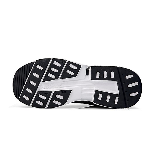 Herrsneakers Andas løpesko Mote Damesportssko 04 Svart Black 44