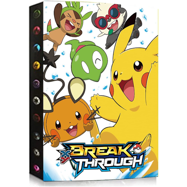 9 taskua 432 kort Anime Album Kirja Pikachu Suosikkipelit Pelikartta Sidoskansio Joy