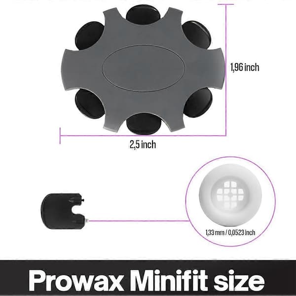 Sæt til ProWax Minifit Erstatningstilbehør [BR]_jar