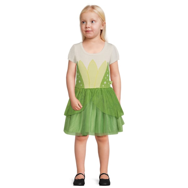 Disney Prinsessa Pikkulasten Tyttöjen Tiana Cosplay-Mekko, Koot 12kk-5v pink 2t