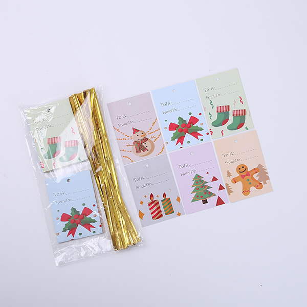 10 stk. juleposer genanvendelige store julegaveposer snørepose gavepose [HK] Hvid 39*51cm