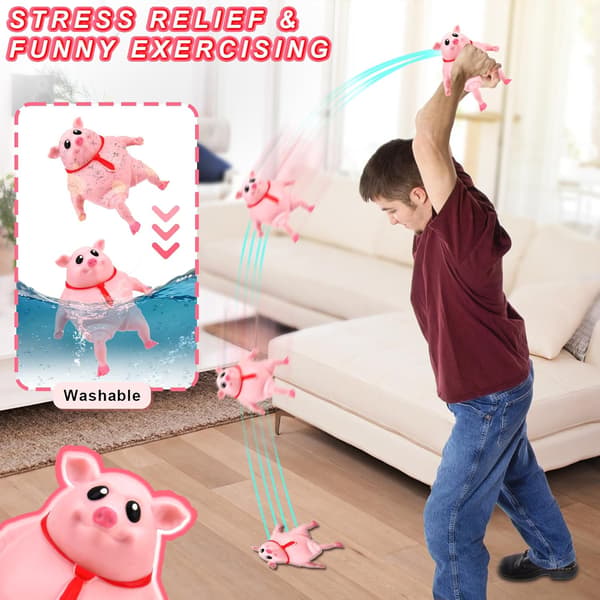 Gris Squeeze -lelut pallot, Squeeze-lelu possu Splash-lelu Squeeze Lelu_jarx