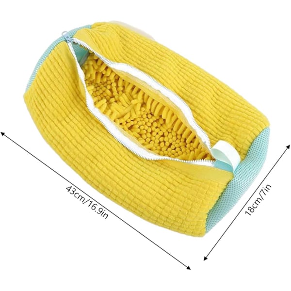 2-pakks vaskbare skoposer for vaskemaskin