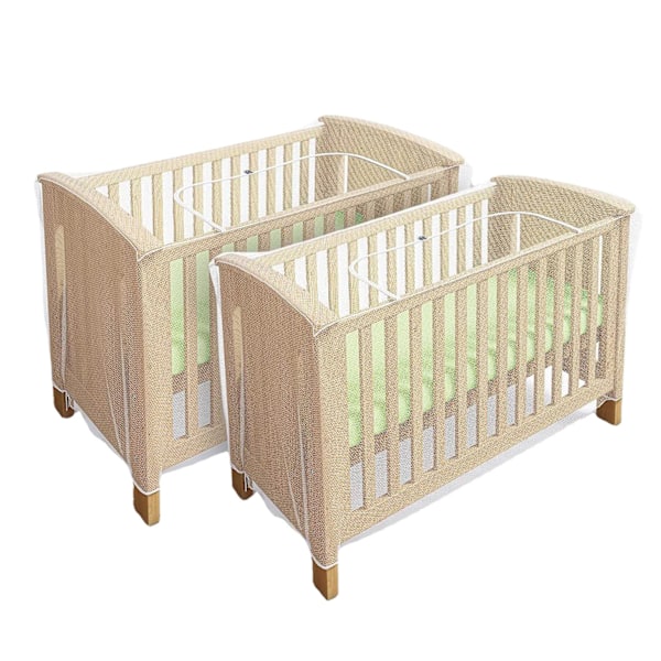 Nett for sprinkelseng, barneseng og reiseseng - Myggnett for baby - Kattenett
