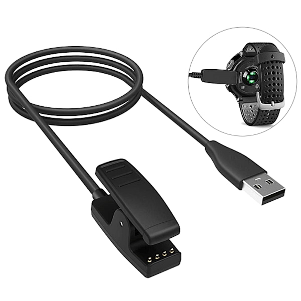 Passer for Garmin 735XT 235 630 Approach S20 ladekabel