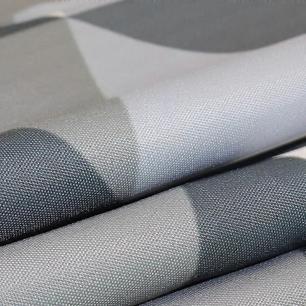 Dusjforheng Vanntett Vaskbar Polyester med 12 Kroker for Bad, Muggresistent Geometrisk Grå Hvit, 200 x 220 cm 0 0