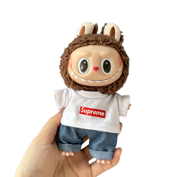 POP MART LABUBU The Monsters Dockan Vaatteet Vaihtovaatteet Ilman Nukkea B