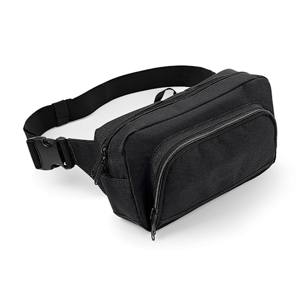 BagBase Organiser Bälte / Midjeväska (2,5 liter) One Size Bl Svart Black One Size