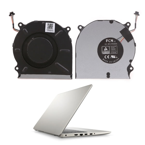 CPU/GPU-vifte Laptop Kjølefan DC 5V 0.50A 4-pinners 4-leder OEM for Huawei MateBook 14s HKD-W56 HKD-W76 Laptop Del null - A