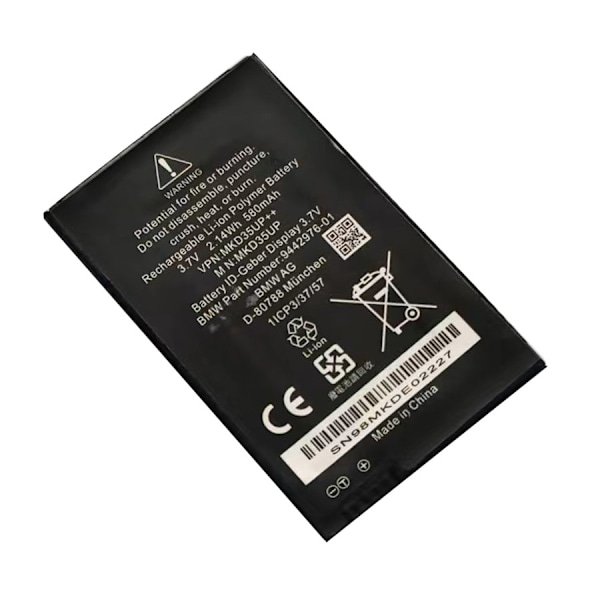 Testattu Vo S60 S90 V60 V90 Xc40 auton gateway-moduulin akku Bp15 31450445