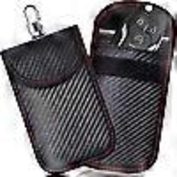 2-pack Faraday-påsar för bilnycklar - Skydd
