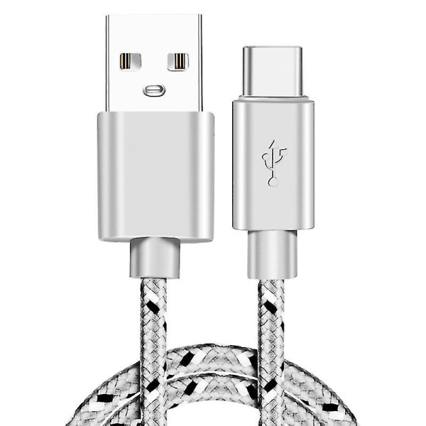 USB Type C-kabel Snabbladdning USB C-kablar Type-c Datasladd Laddare USB C För Samsung S9 Note 9 Huawei P20 Pro Xiaomi 1m/2m/3m 0.5m Vit 0.5m Vit 0.5m White