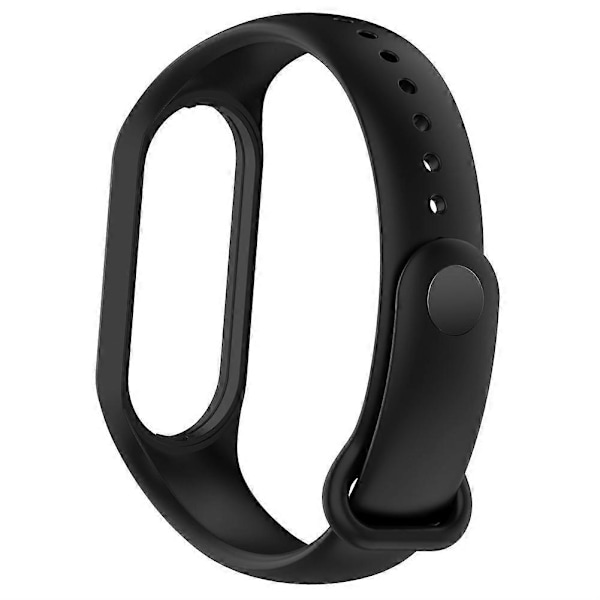 Armbånd til Xiaomi Mi Band 7 Sport Strap ur Blødt silikone armbånd til xiaomi dark grey