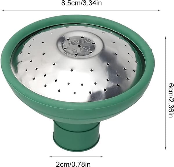 Sprayhode - 4 stk - Dusjhode - Løst dusjhode - Dusjhode for vannkanne - Løs dusj - For vannkanne 22mm