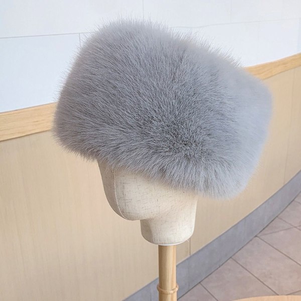 Fuskpäls Mössa Rysk Hatt BEIGE beige