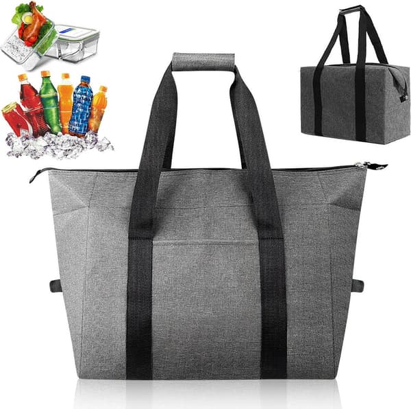Kylväskor - Lunchväska - Vikbar Kylväska - 20 L - 30x27x19 Cm - Isolering - Heminredning