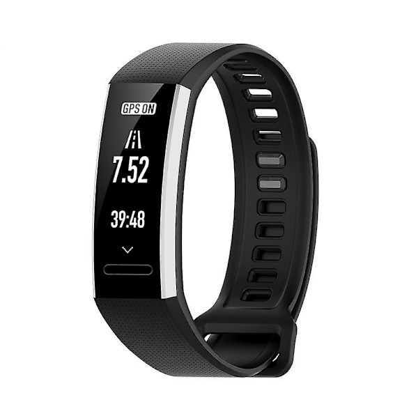 Silikonarmband för Huawei Band 2 Pro / Band 2 / ERS-B19 / ERS-B29 (Vit) (FMY) Black