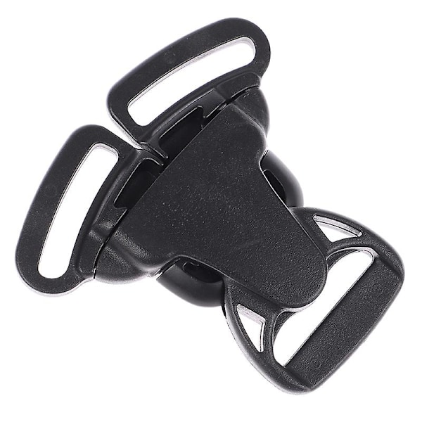 25mm 3-suuntainen Kolmipistekiinnike Nopea Muovi Musta Vauvankantoreppu Lisätarvikkeet Hfmqv