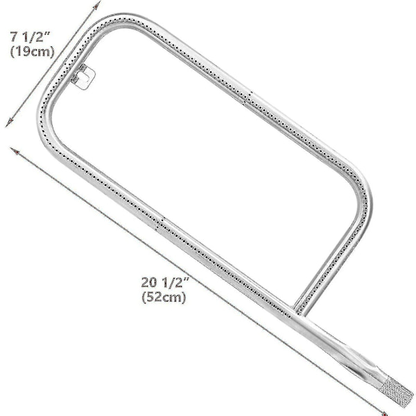 Ersättningsbrenner for Weber Q200 Q220 Q2000 Q2200 gassgrill - 41862
