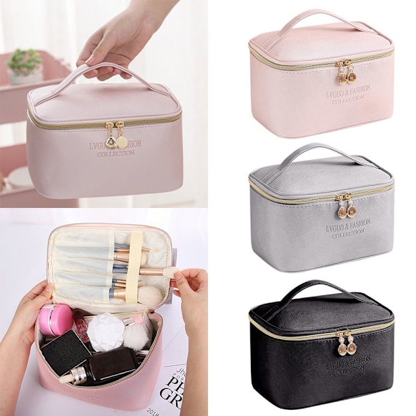 PU Kosmetik Taske Makeup Taske black