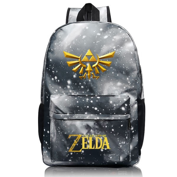Zelda Legend Ryggsäck Stjärnigt Grått Mönster