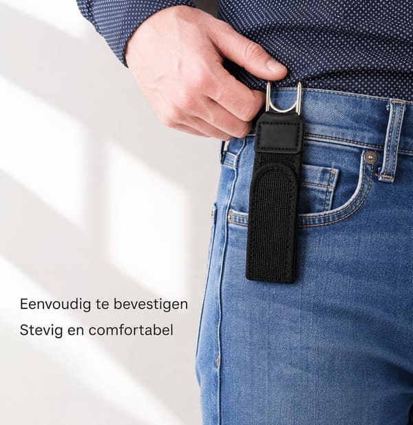 Elastisk bælte uden spænde, justerbart velcro-taljebånd med metalkroge, unisex komfortbælte, 4-pak, 2 sorte 2 brune