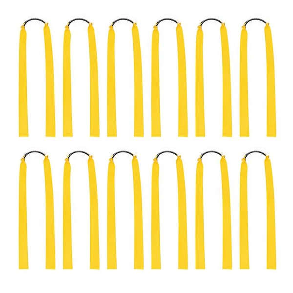 12 stk Strikk for sprettert Bredere Flat Strikkert Elastiske Bånd for Jakt