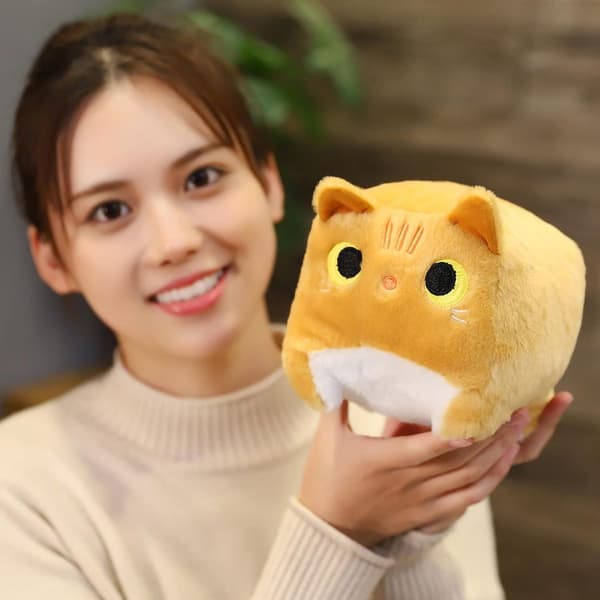Meemeows Katt Pehmolelu Oranssi KLB (BR)_jar