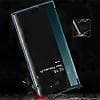 Beskyttende Clear View Folio Cover til Samsung Galaxy S10 - Sort