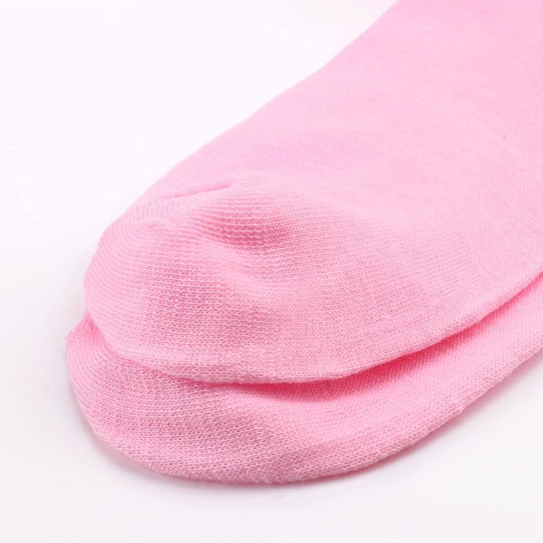 Naisten pitkät raidalliset reisi-sukat - Polven yläpuoliset rennot saappaiden sukat 1 PC Extra-L Pink (3WH Stripes) 1