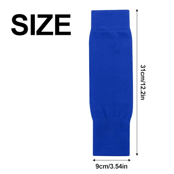 Fodboldstrømper Sleeves Fodbold Benskinner Sleeves, Benskinner Gripstrømper Benstrømpe Sleeve til Unisex-Børn, Unge