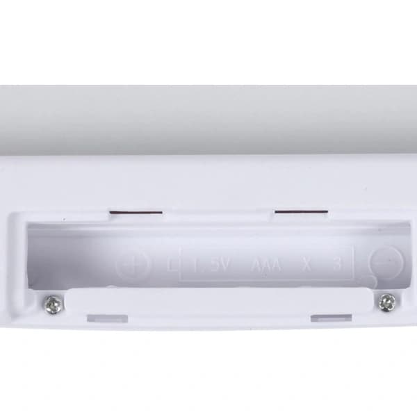 LED Boklys Full Side Leselampe med Klart Panel og Varmt Jevnt Lys for Nattlesing Trådløs Hvit White