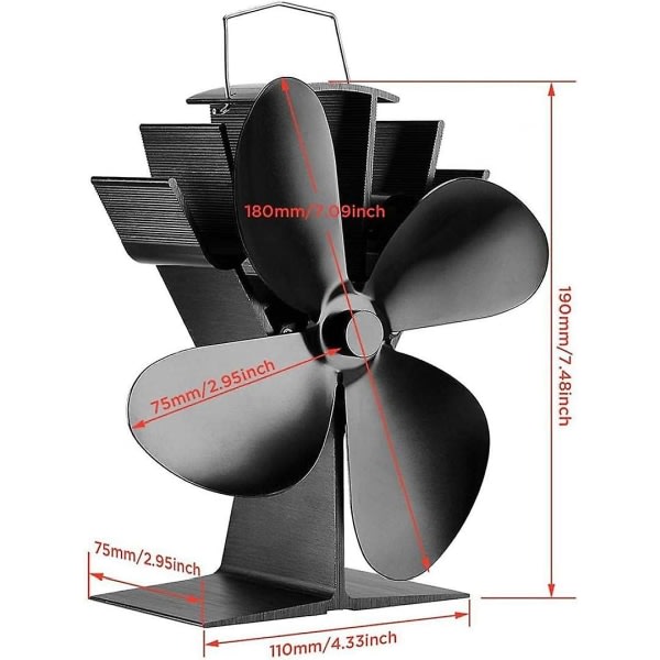 Brännare Fyrbladskaminer Fläkt Vedspis Fläkt Miljövänlig öppen spis Brännare Fläkt Vedspisar