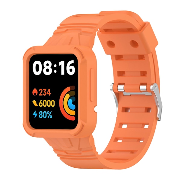 Silikonarmband Passar MI-watch lite/lite 2 Klocka Mjukt Armband Orange