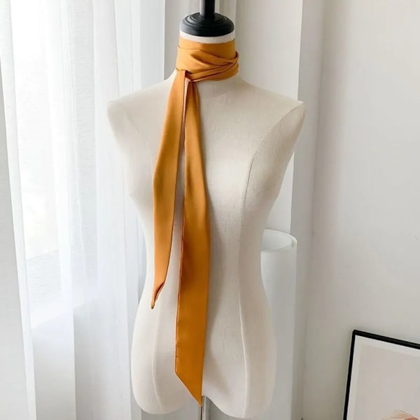 Smal Lang Scarf Bag Band ORANGE Orange