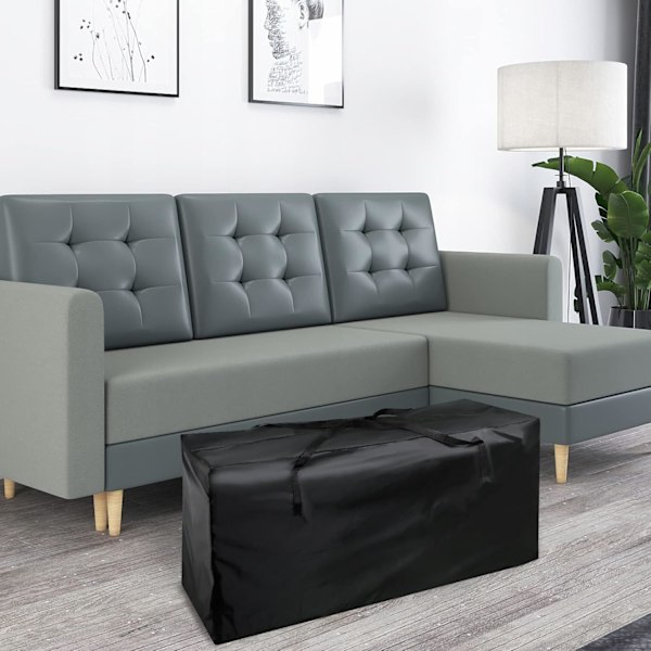 Oppbevaringsveske for puter - Vanntett, robust stoffveske for puter 122 x 40 x 55 cm