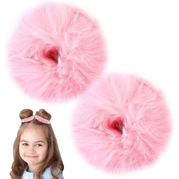 Scrunchie - 2 stk. - Hårtilbehør - Hår Scrunchie - Hårelastik - Crunchie