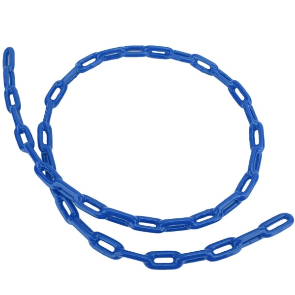 1,5 m barn utomhus Plastbelagd järn Lekplats Swing Link Chain Leksakstillbehör (blå)
