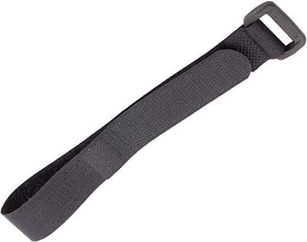 Velcro kabelbinder - 15cm - Sort - 10 stk.