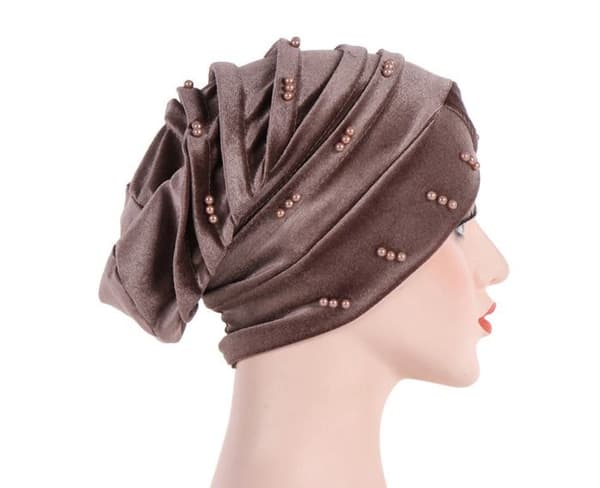 Hijab for kvinner, turban, hatt, hårtilbehør, muslimsk hodeplagg, hårtap
