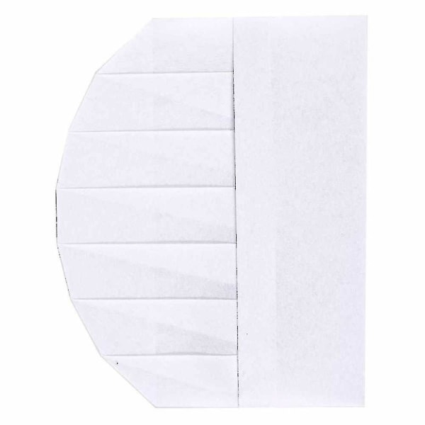 Kockhattar 20-pack Engångs Kockhattar Vita Kockhattar 23cm