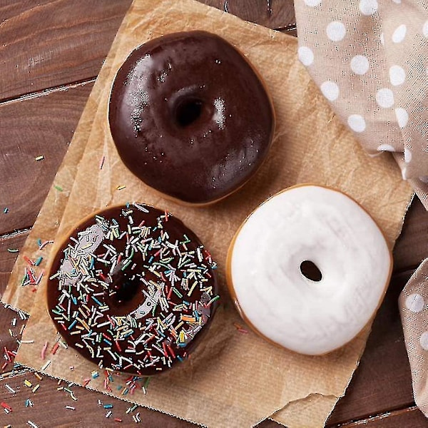 Silikon Donutform, 6 Hulrom Non-stick Silikon Donutform For Donuts, Bagels - Sett Med 4