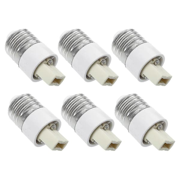6 stk. Lyspære Adapter Lampesokkel Omformer Lampeholder Adapter (e27 Til G9) [BR]_jar