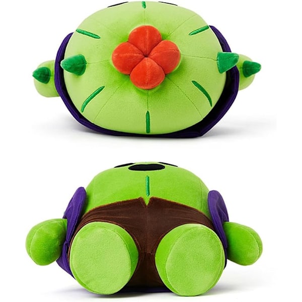 Brawl Stars Plyschserie, Populära Skjutspelskaraktärer Perifera Plyschdockor, Mjuka Animefigurer Shelly/Pam/Spike/Crow/Leon/Poco Plysch