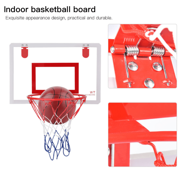 Inomhus utomhus basketbräda Hoop Set Hängande väggfäste Backboard Barnleksak