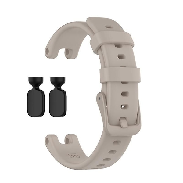 Armbånd for -garmin Lily Smart Watch Armbånd 14mm Silikon Armbånd Gray