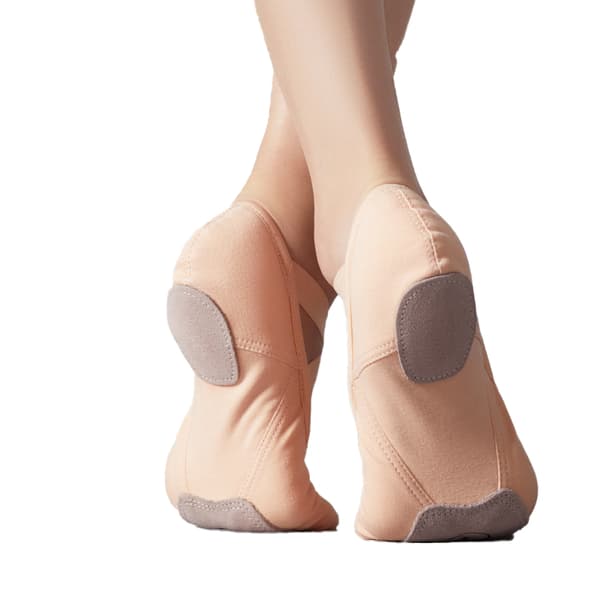 Balletdansesko med delt sål, flade gymnastikdansesko 43