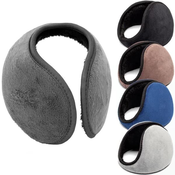 Korvaläpät / Korvanlämmittimet Fleece_jar grå gray