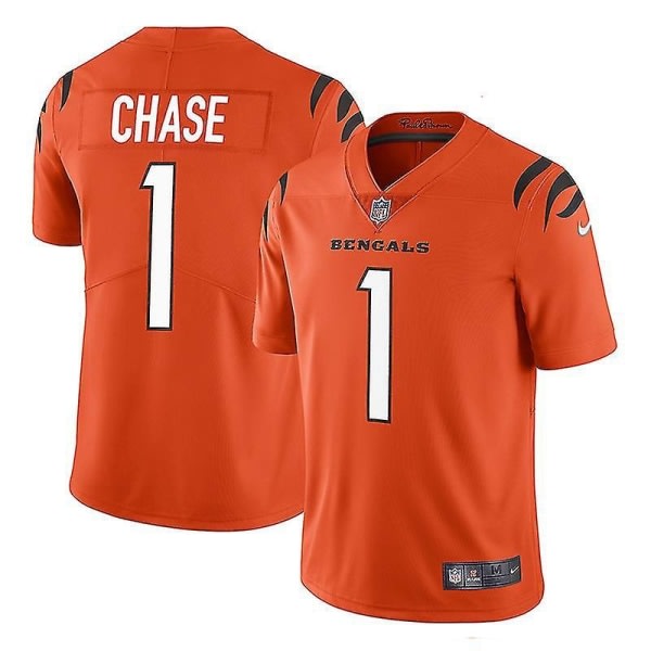 NFL Fodboldtrøje Cincinnati Bengals Korteærmet Trøje Behagelig - WELLNGS XL XL