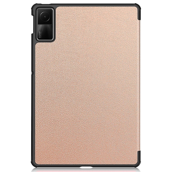 Läderfodral för surfplatta till Xiaomi Redmi Pad S Rose Gold